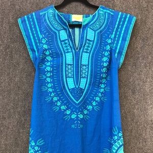 SOLD GYPSET gorgeous Bohemian dress size Small, with sash NEW condition